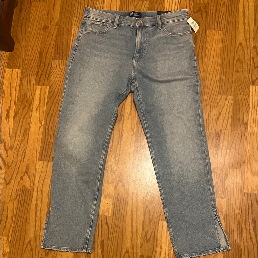 GAP Women's High Rise Denim Jeans - Light Blue